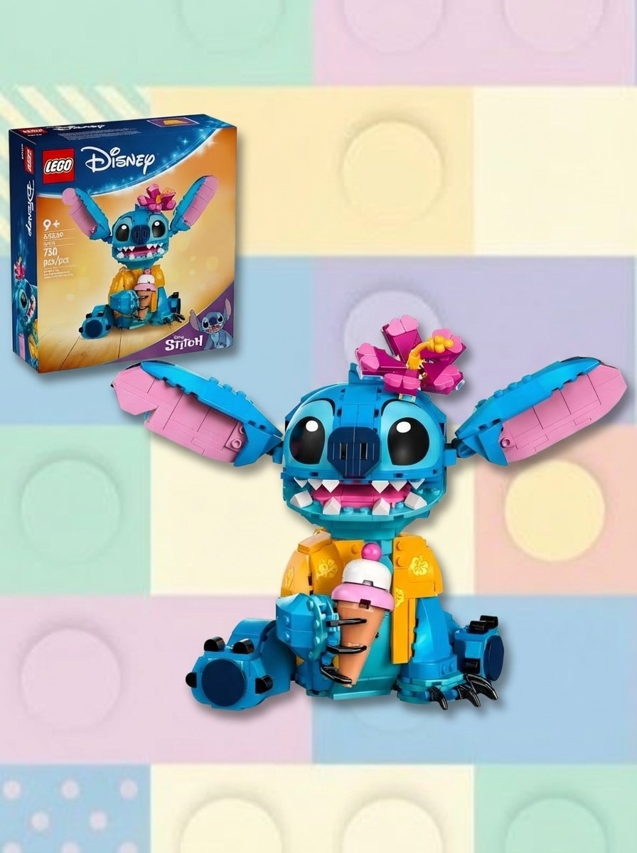 Disney Stitch Toy Building Kit 