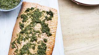 Salmon with Salsa verde