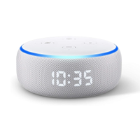 Amazon Echo Dot (3rd gen) with clock | Was: £59.99 | Now: £39.99 | Save: 33%