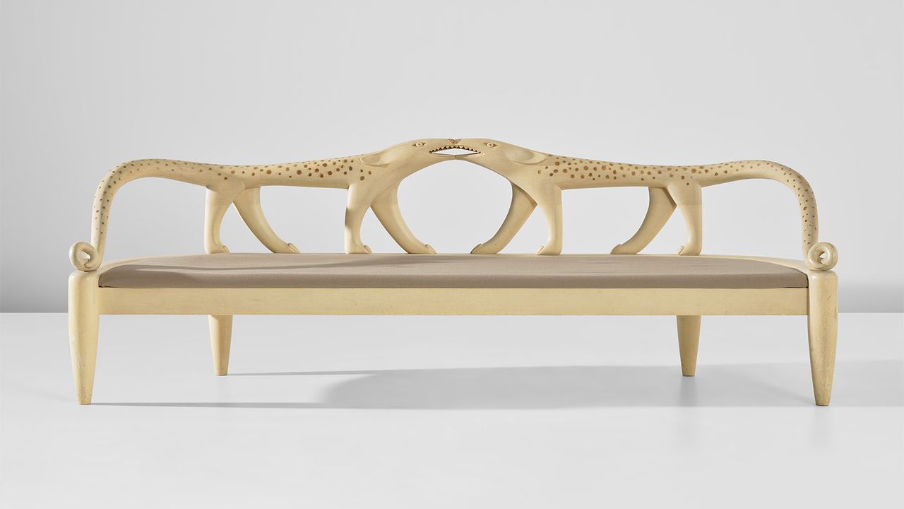 Judy Kensley McKie &#039;Leopard Couch&#039;, 1983