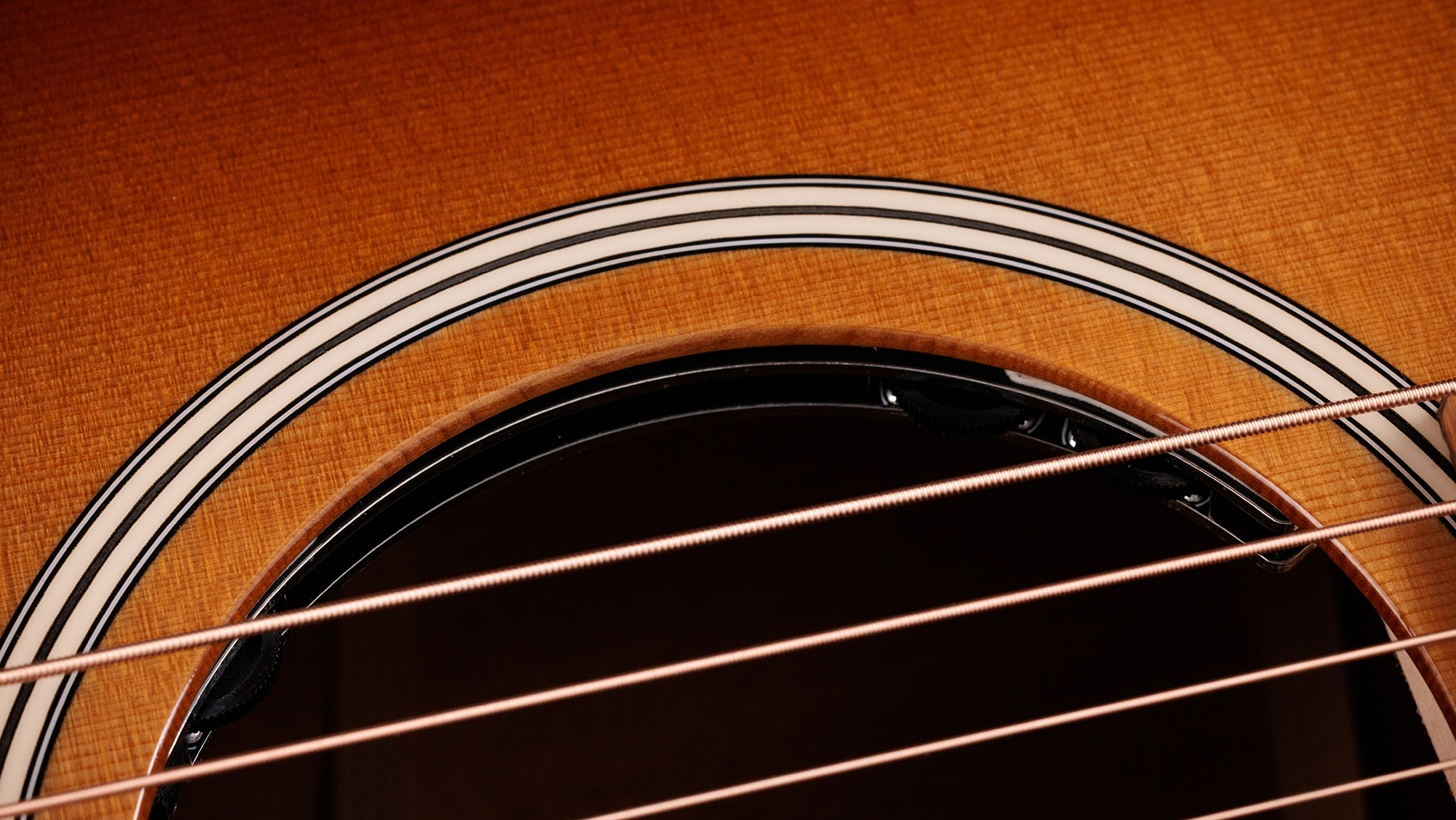 A photo of the Taylor Ben Harper Gold Label 512e Special Edition grand concert acoustic