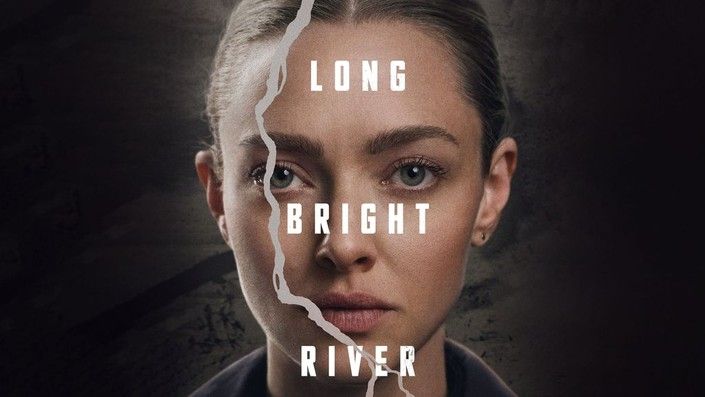 Amanda Seyfriend in a poster for Long Bright River