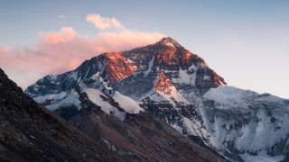 Sunset over Mount Everest