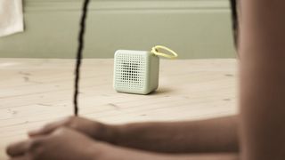a photo of an IKEA bluetooth speaker
