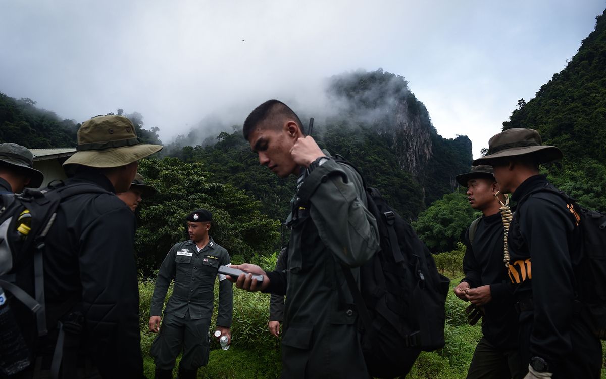 Gallery: Rescuers Race Against Time To Save Soccer Team Trapped In Thai ...