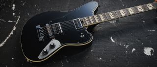 Jackson Pro Series Lee Malia LM-87: the Bring Me the Horizon guitarists new signature model is a black offset with an open-pore finish.