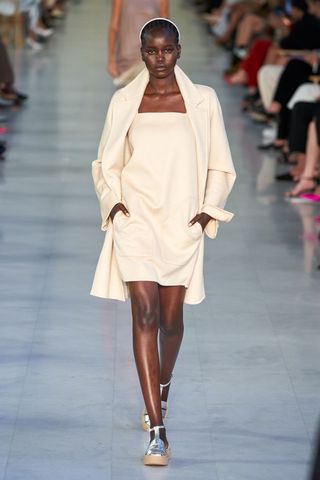 Model at Milan Fashion Week
