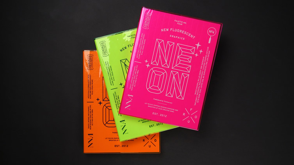 Palette No 4: Neon, New Fluorescent Graphics by Victionary
