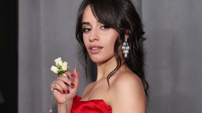 Recording artists Camila Cabello attends the 60th Annual GRAMMY Awards at Madison Square Garden