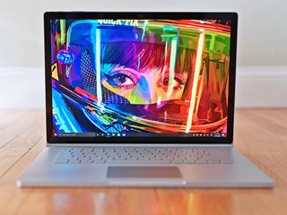 Benchmarks Surface Book 3 15 inch with GTX 1660 Ti shows