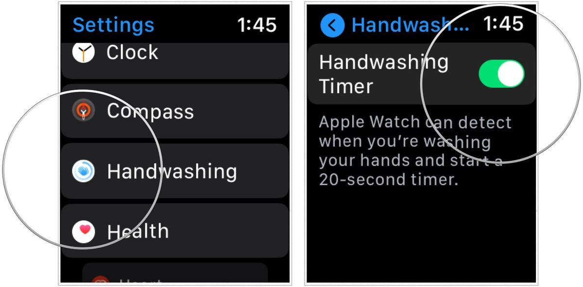 How to use the Apple Watch hand washing feature iMore
