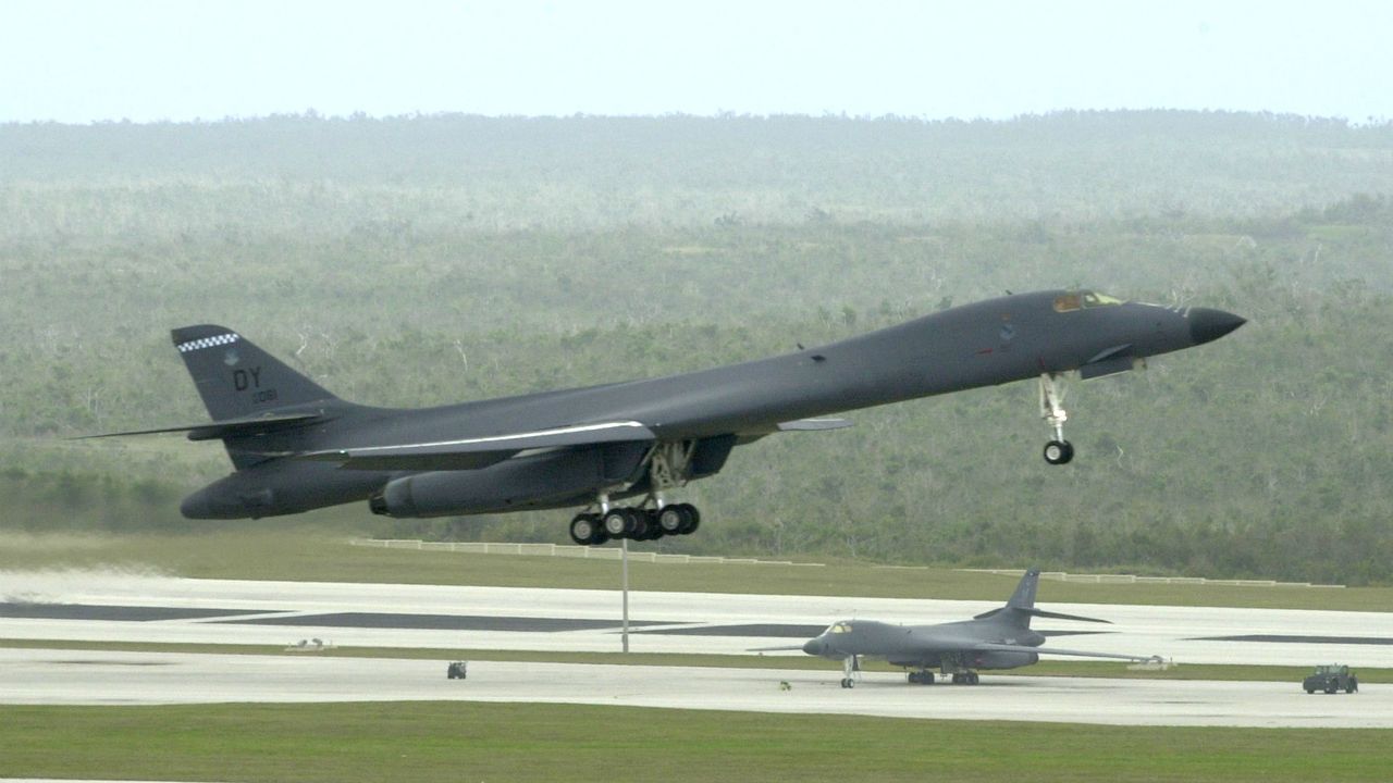 US bomber guam