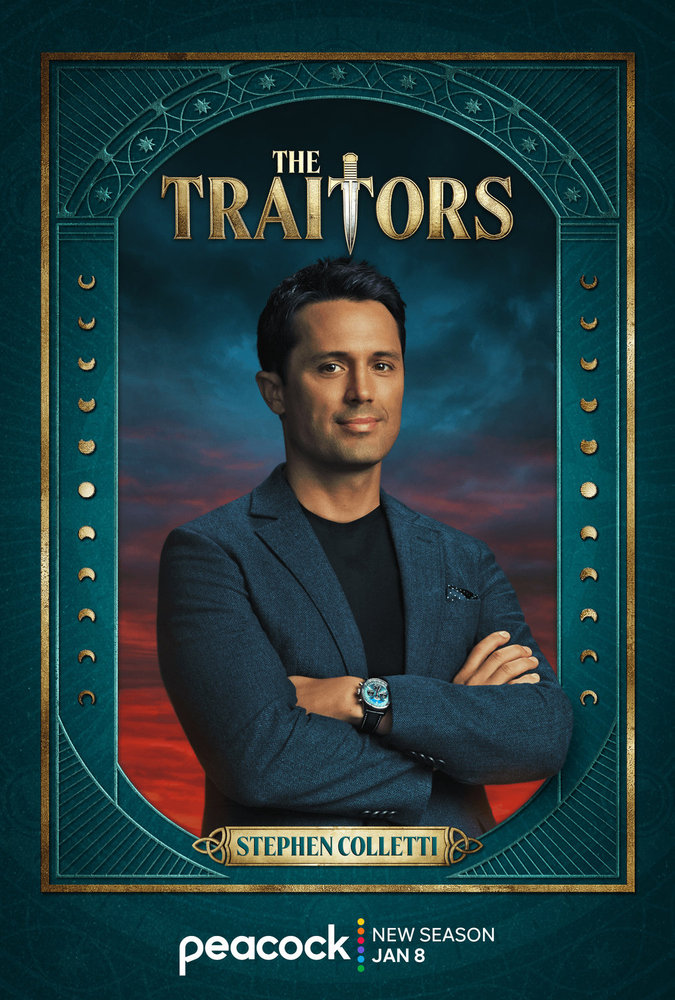 Stephen Colletti's portrait for 'The Traitors' season 4.