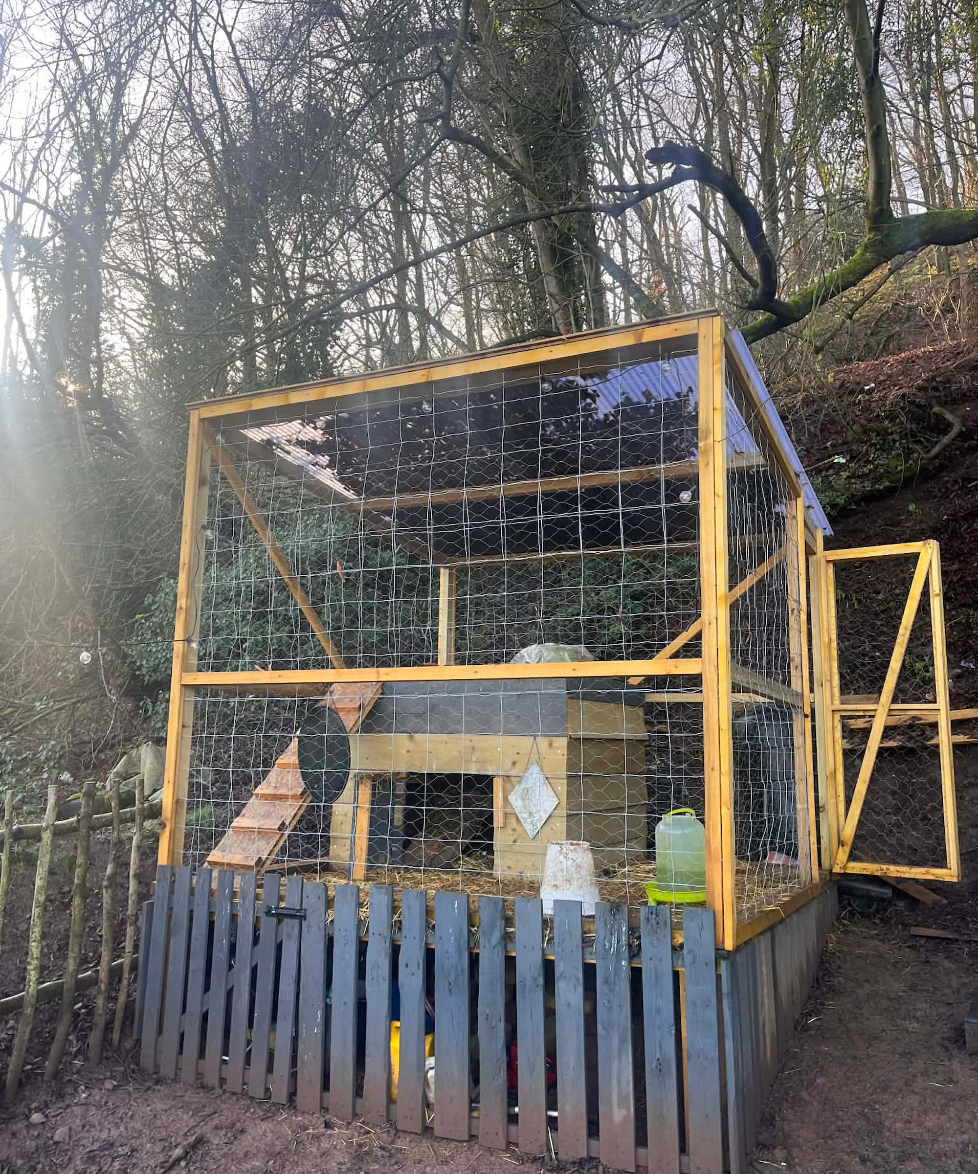 A chicken coup