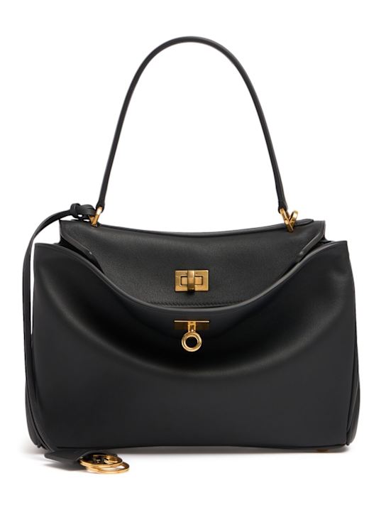 Rodeo Small Leather Top Handle Bag - Balenciaga - Women - Black - Unique
