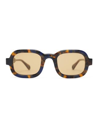 Newman Post Modern Primitive Eye Protection - Petri Tortoise/yellow