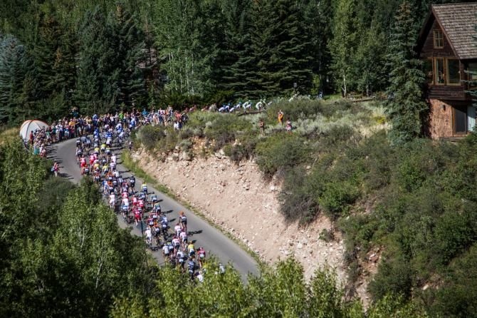 The USA Pro Challenge in Aspen