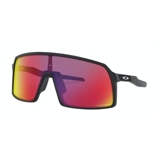 Oakley Sutro sunglasses in black with red and yellow tinted Prizm lens
