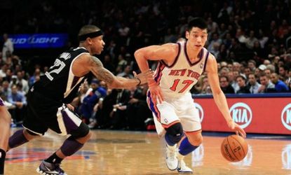 New York Knicks sensation Jeremy Lin has appeared on eight consecutive front or back covers of the New York Post, typically with a punny headline like "Lincredible!"