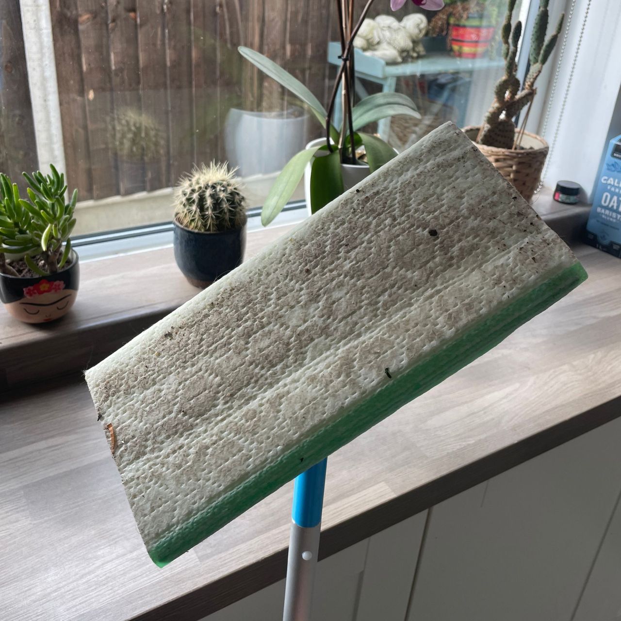 Dirty mop head of the Flash Speed Mop Starter Kit