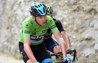 Chris Froome (Team Sky) finished the stage in 20th position