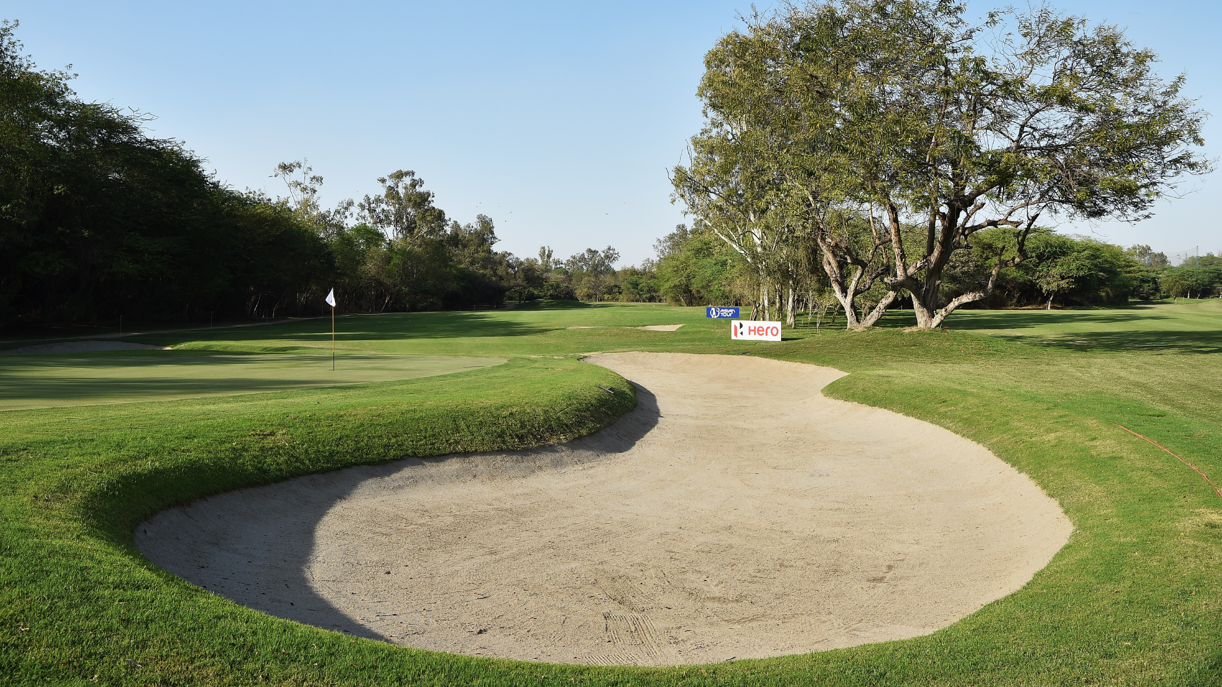 The fifth at Delhi Golf Club 