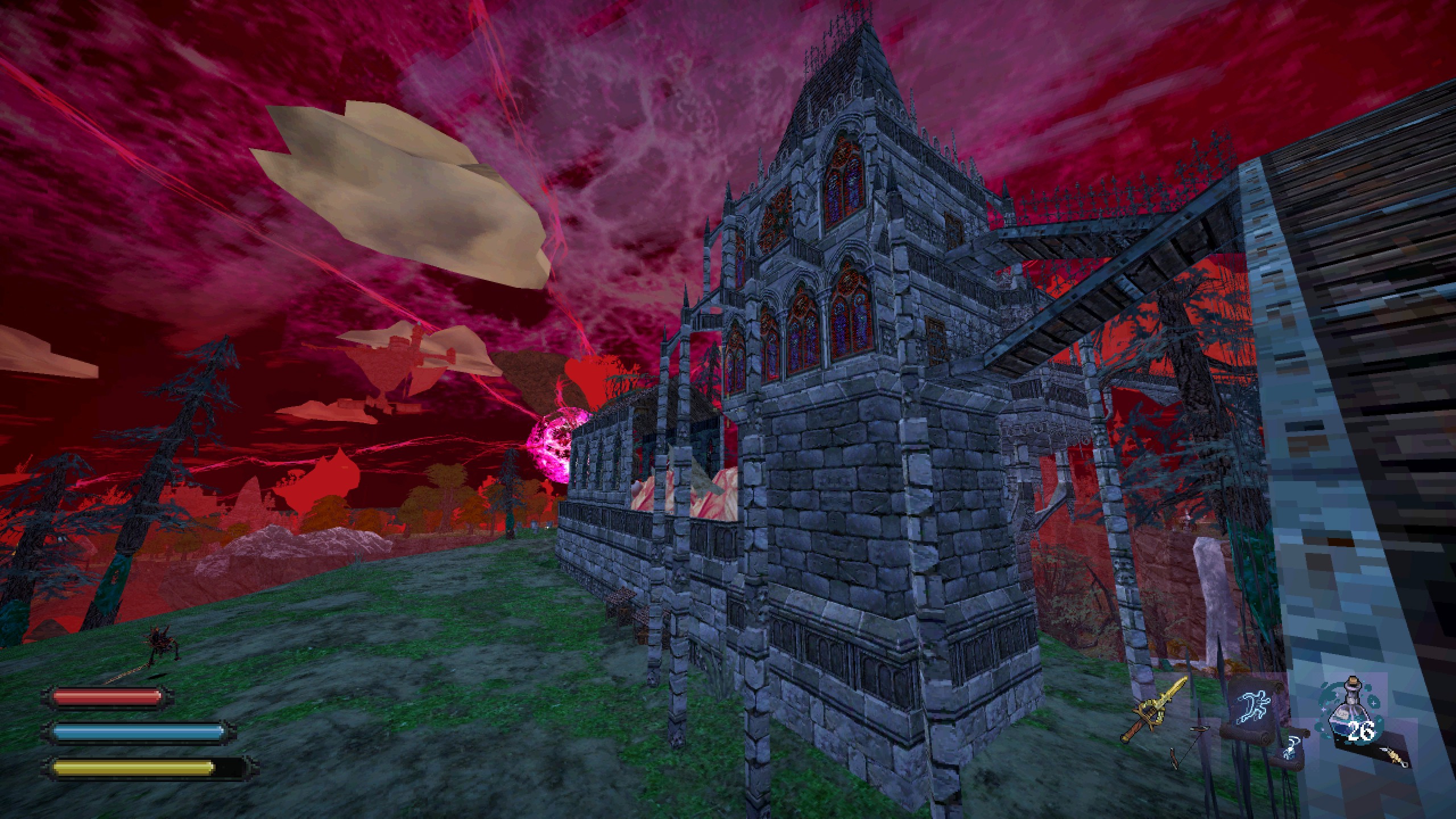 External view of Flesh Farm in Dread Delusion