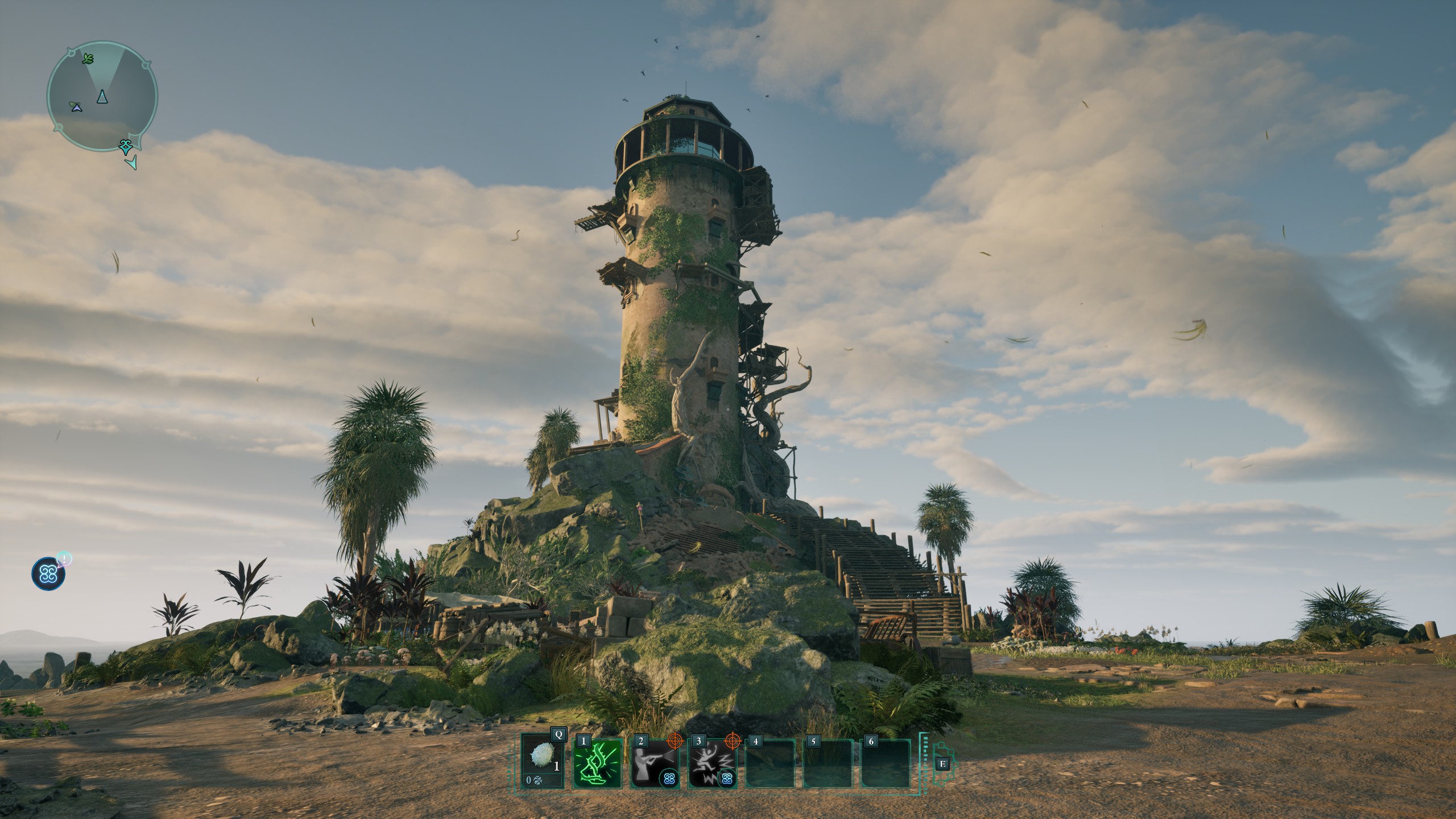 Overgrown Lighthouse in Dawnshore area of Avowed