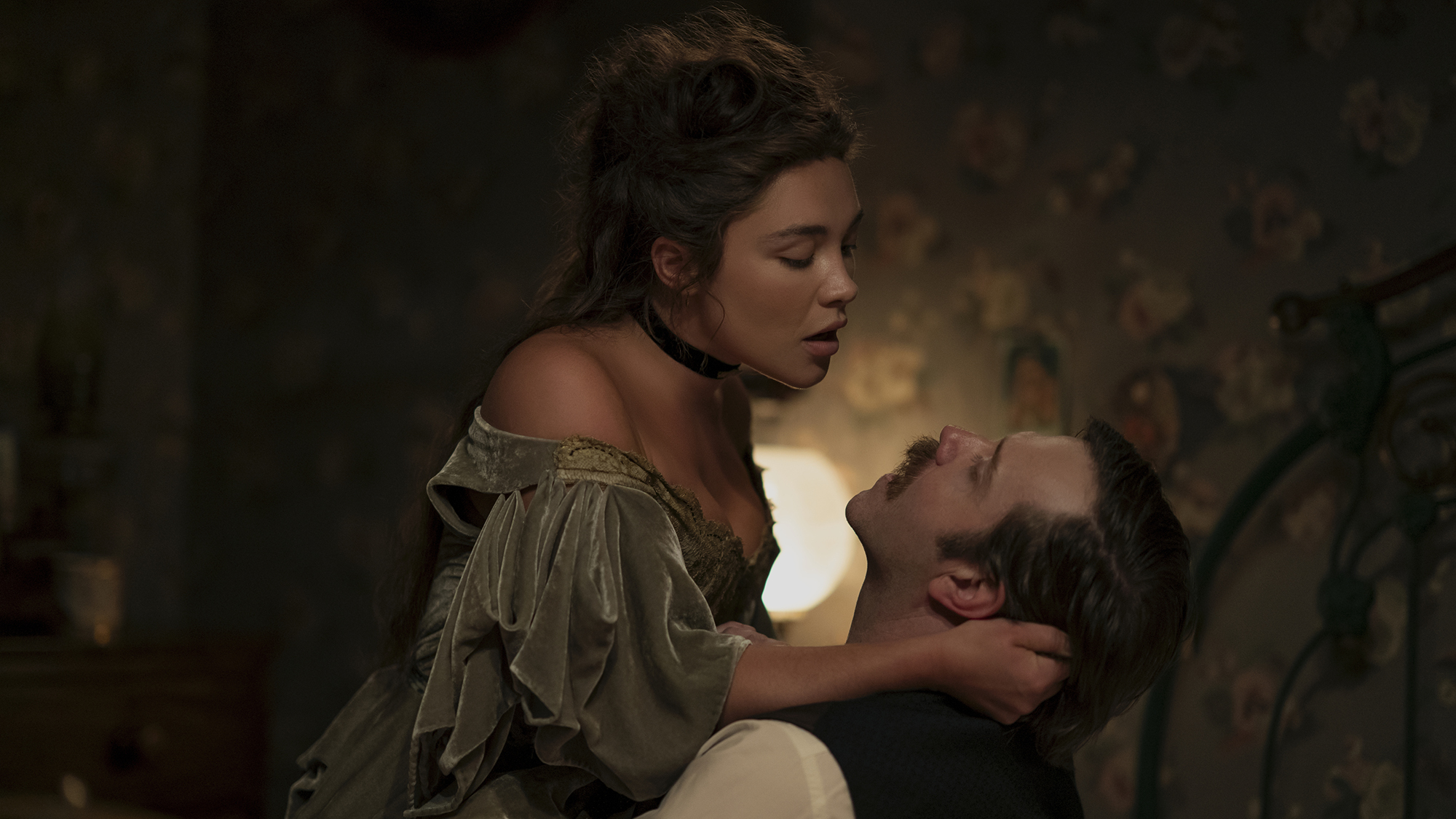 Florence Pugh as Cathy Ames in episode 104 of East of Eden