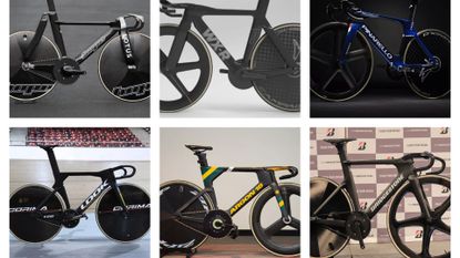 Olympic track bikes composite
