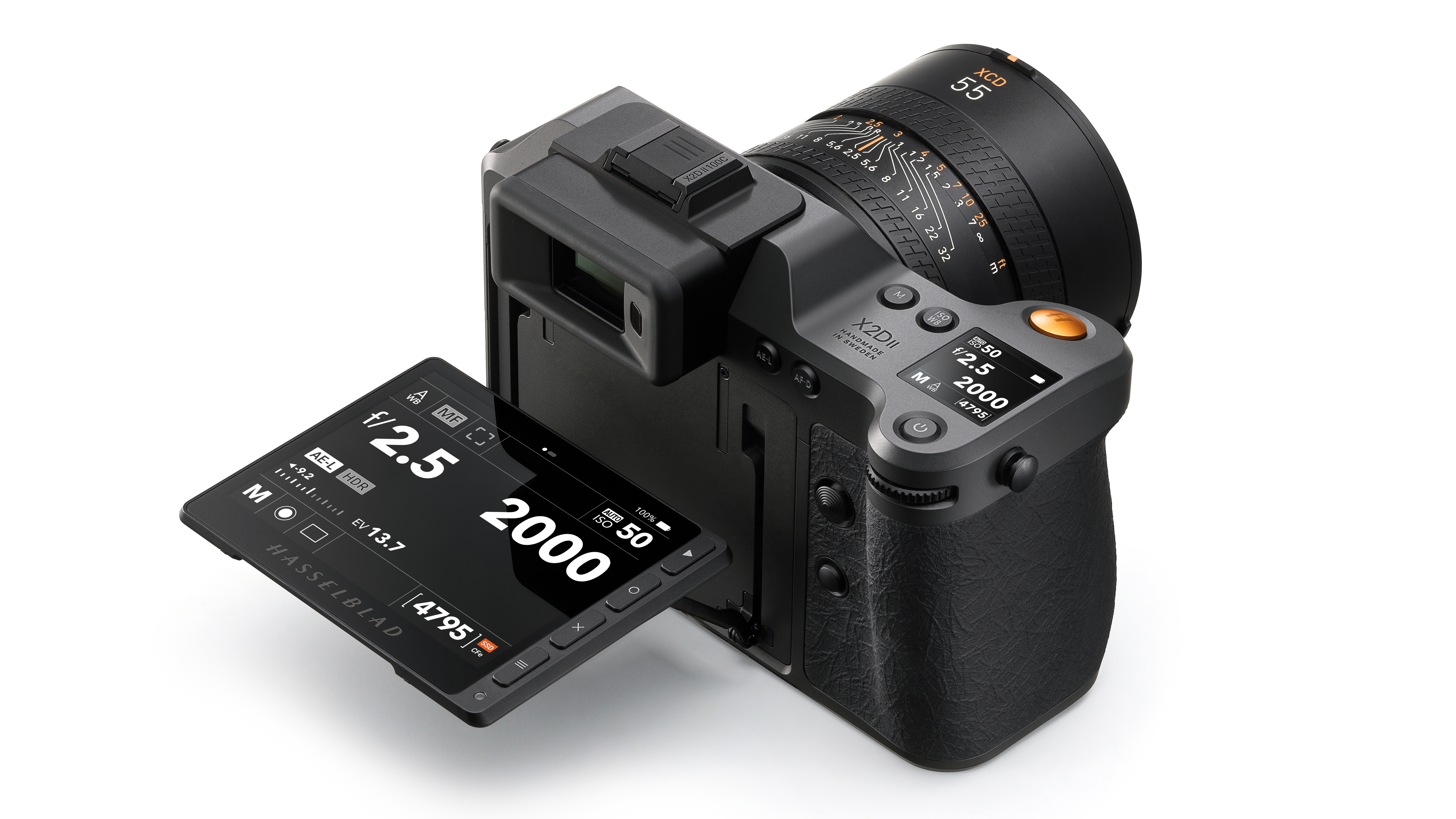 Hasselblad X2D II 100C against a white background