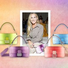 SJP with her four iconic Fendi baguette bags
