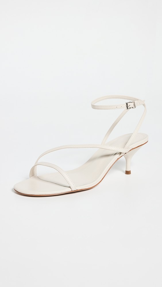 Helene Sandal Heels - Pearl
