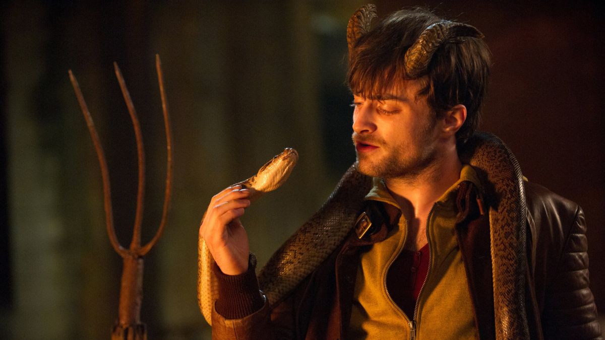 Daniel Radcliffe in Horns.