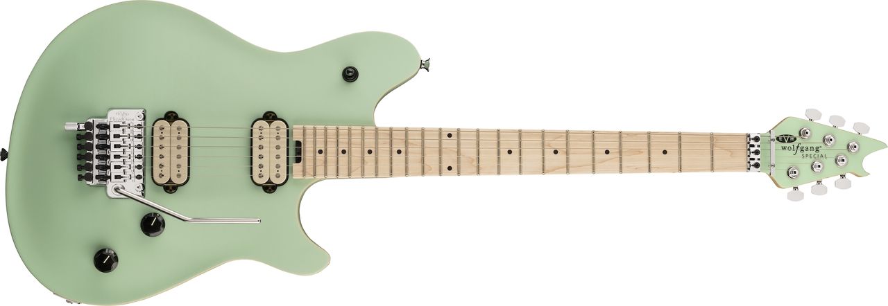 EVH Wolfgang Special &ndash; Maple Fingerboard, Satin Surf Green
