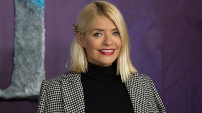 Holly Willoughby attends the "Frozen 2" European premiere at BFI Southbank on November 17, 2019 in London, England