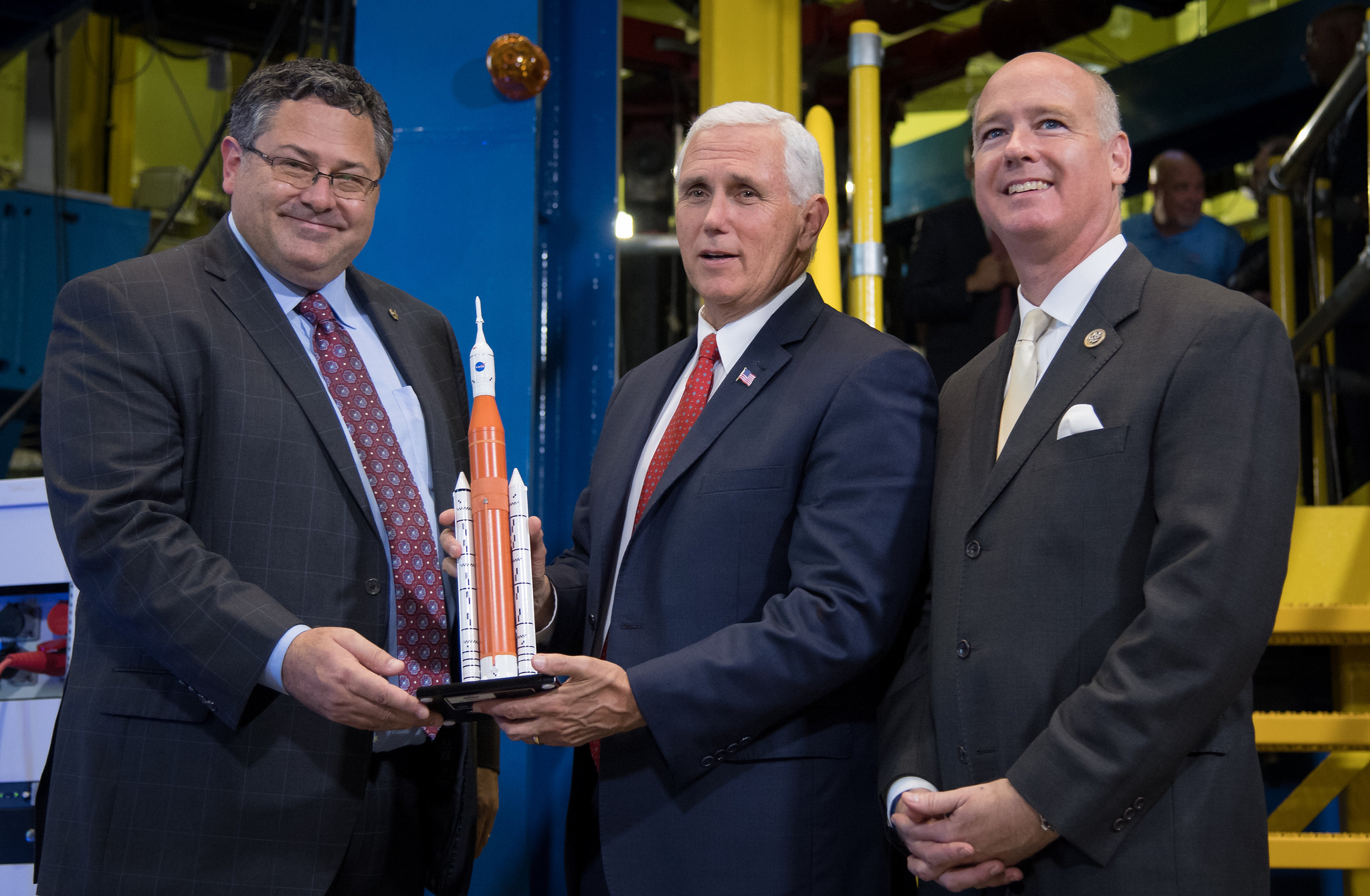 VP Pence at MSFC