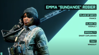 Battlefield 2042 Specialist Emma "Sundance" Rosier