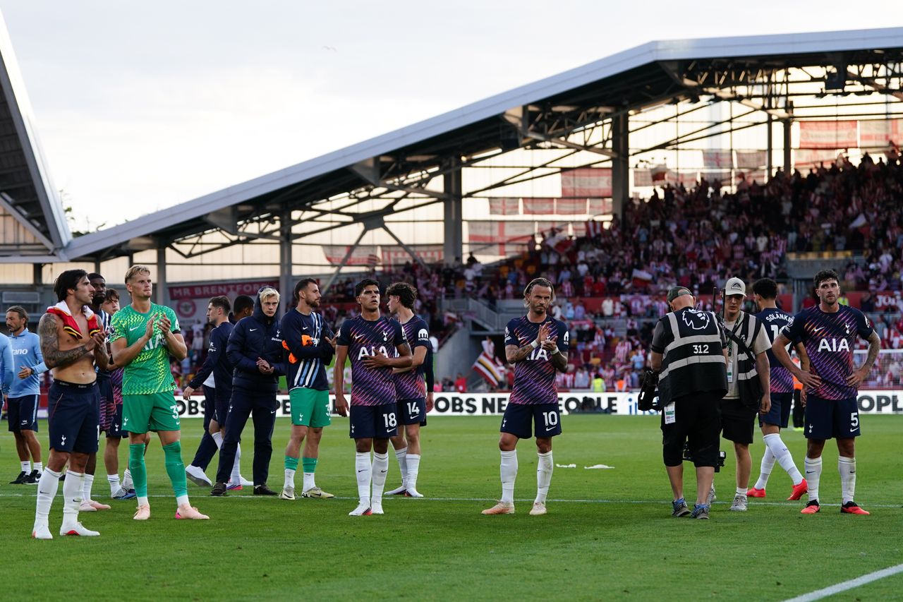 Tottenham looked like strangers at Brentford