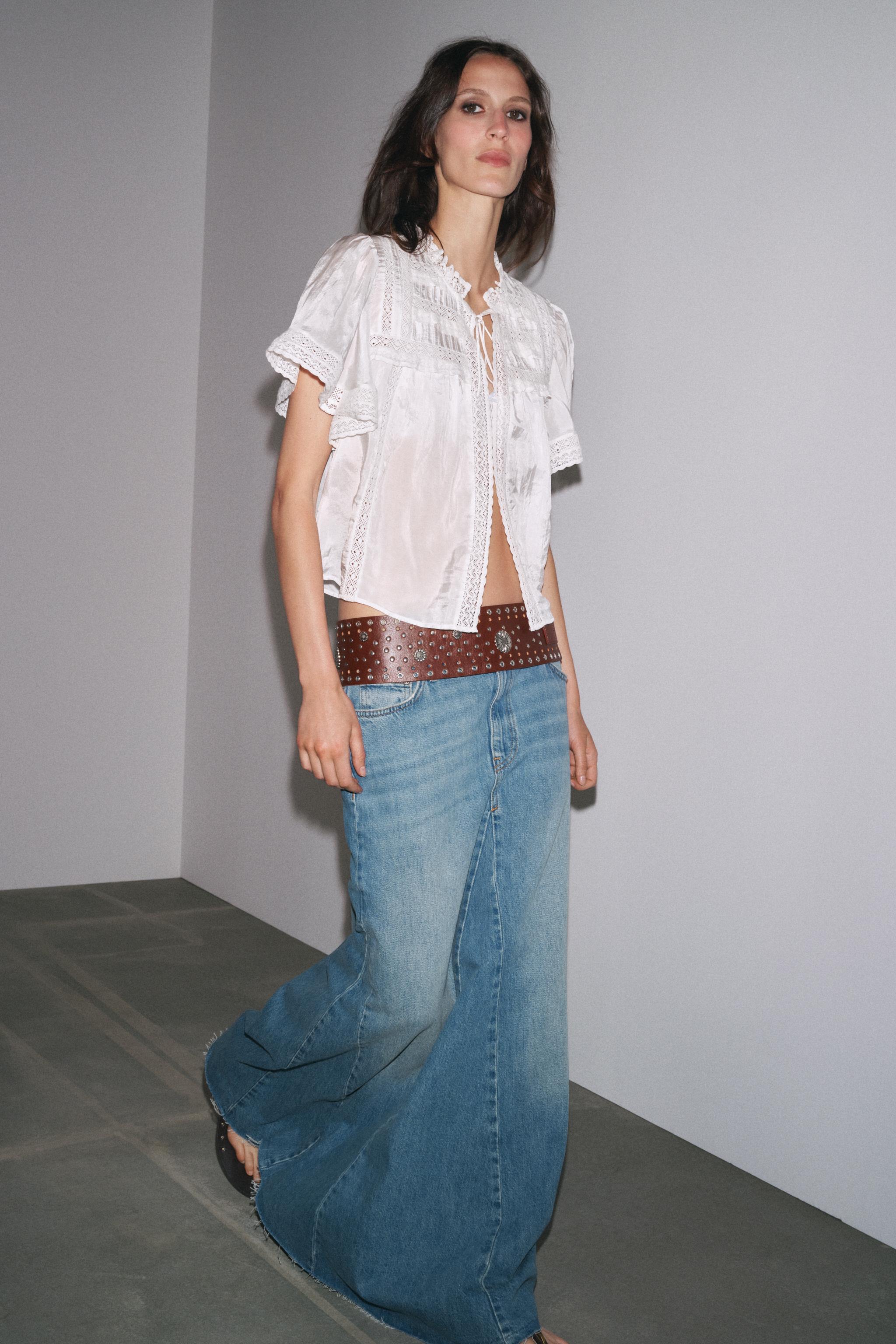 Zw Collection Denim Skirt