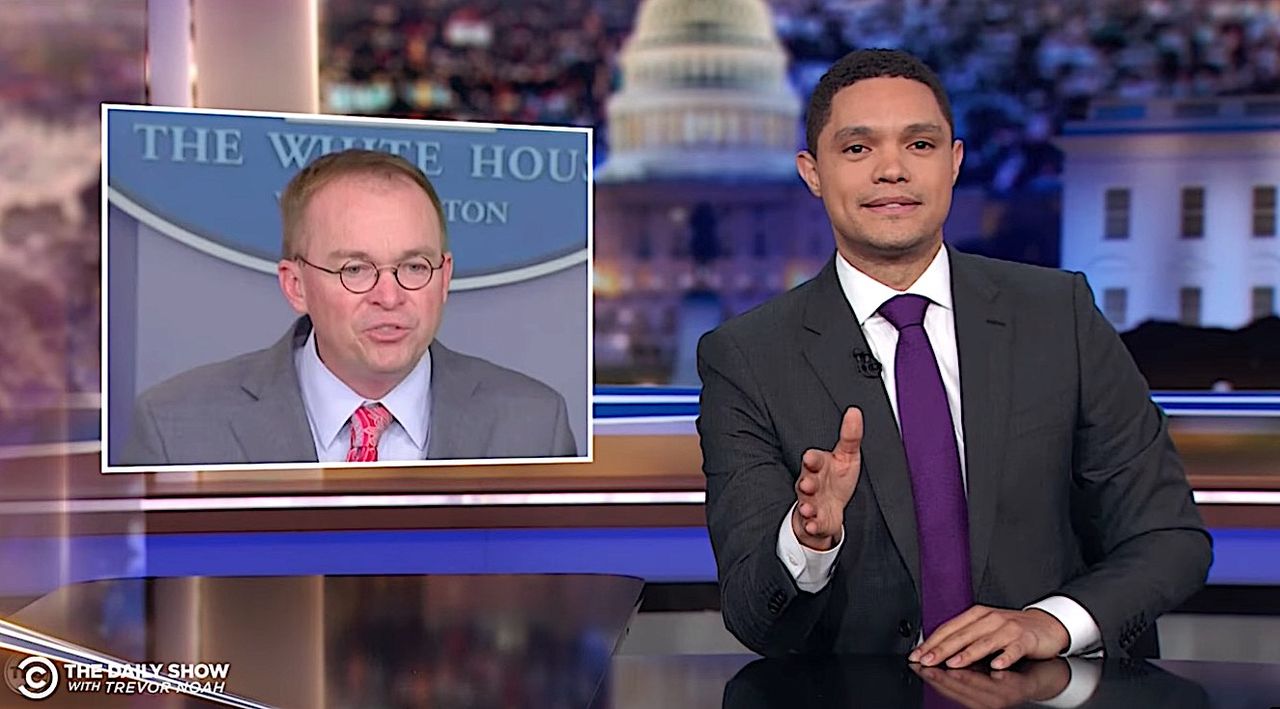 Trevor Noah on Mick Mulvaney&amp;#039;s confession