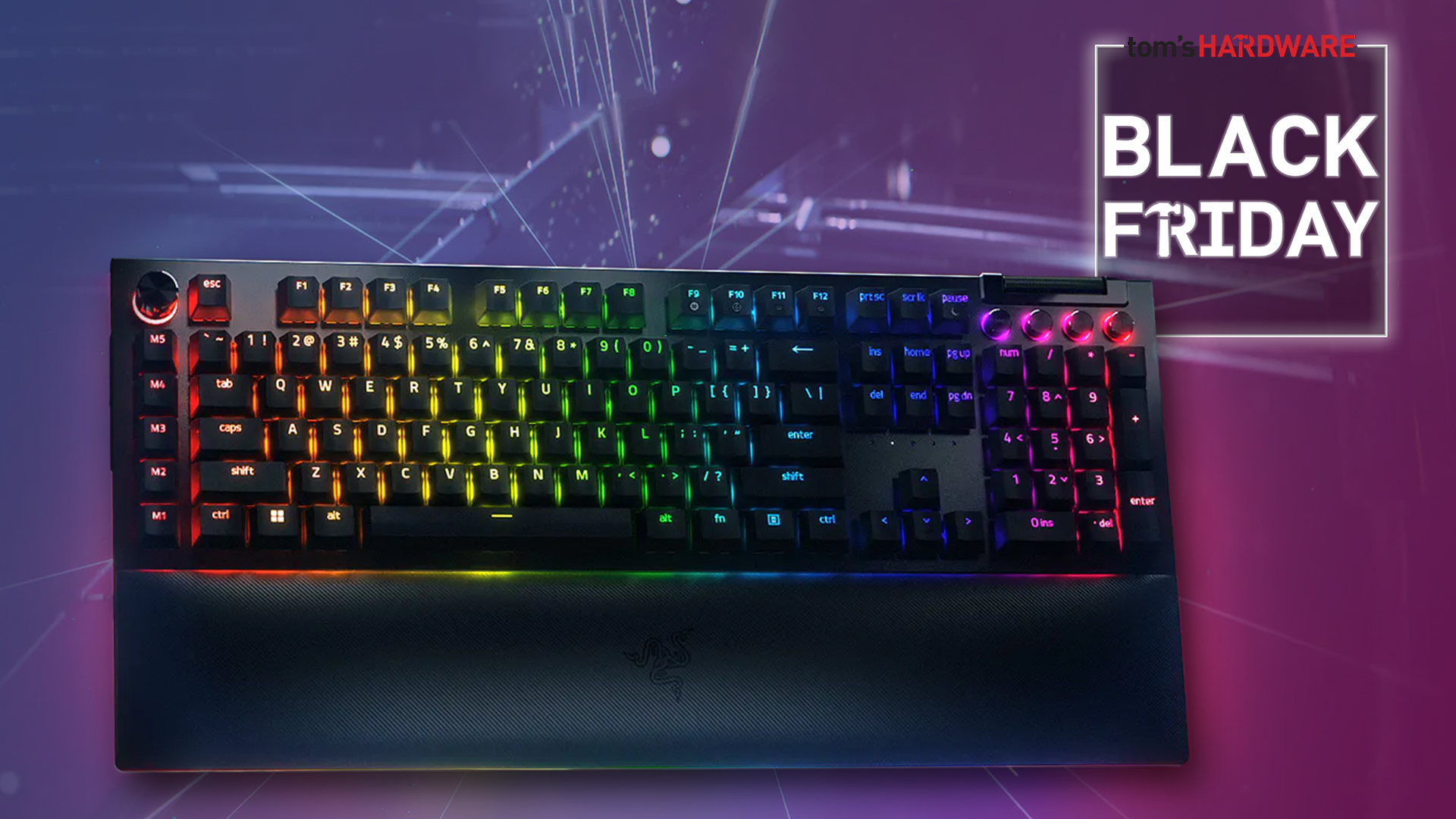 Razer BlackWidow V4 Pro deal cover image