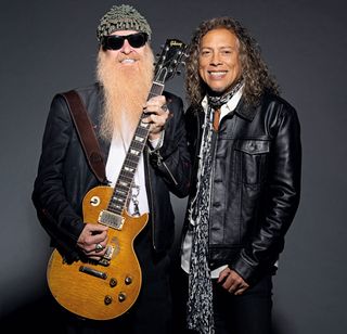 Kirk Hammett and Billy Gibbons