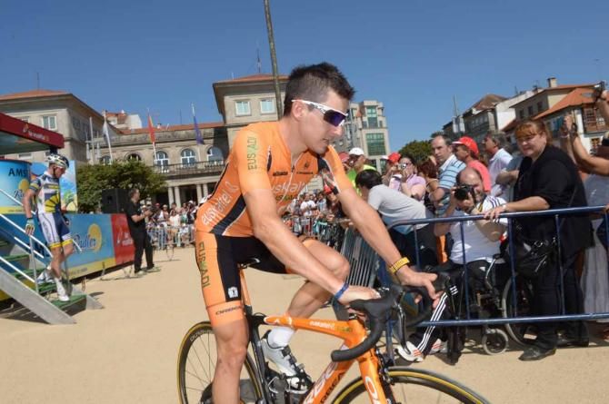 Igor Anton in his last Vuelta a Espana in Euskaltel-Euskadi colours.