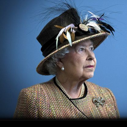 LONDON - FEBRUARY 29: Queen Elizabeth II smiles as she opens the refurbished East Wing of Somerset House, on February 29, 2011 in London, England. (Photo by Eddie Mulholland - WPA Pool/Getty 