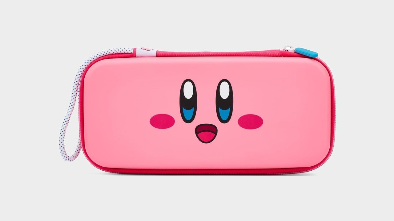 Kirby styled PowerA Slim Case for Nintendo Switch