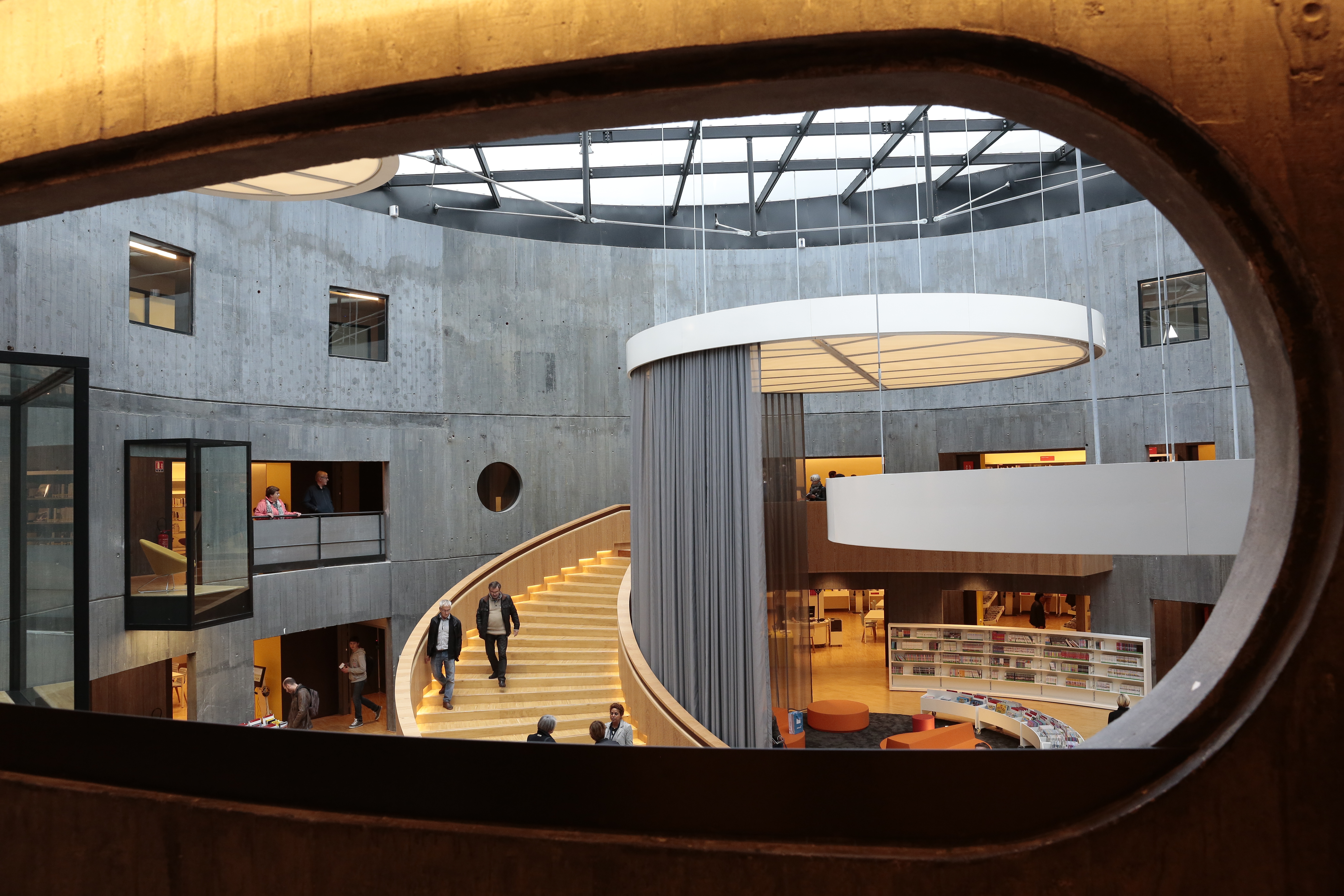 Library Oscar Neimeyer Le Havre