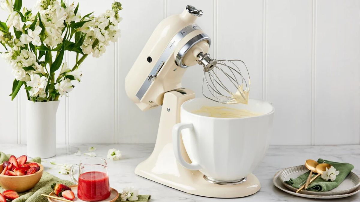 This  Organizer Will Corral All Your KitchenAid Stand Mixer