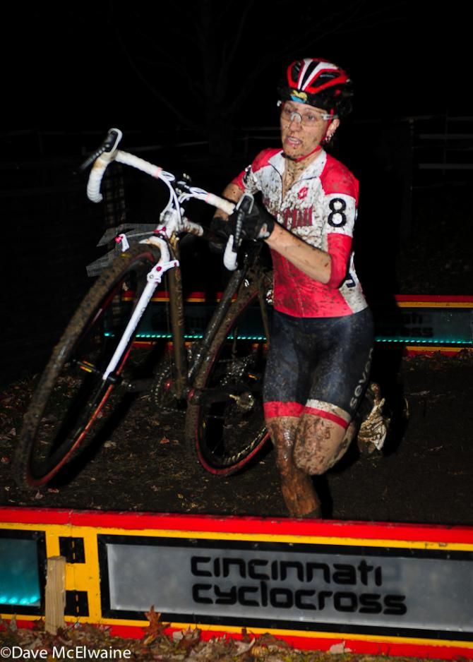 Mo Bruno-Roy (Bobs Red Mill/ Seven) got caught up in the crash at the start put pulled herself back to 8th place from dead last