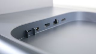 The ports on the inside of the Anker 675 USB-C Docking Station